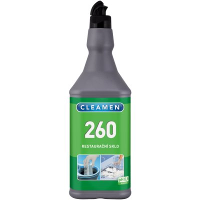 Cormen,  CLEAMEN 260, prostředek čistící, na restaurační sklo, 1 L - CNVC260010098.png