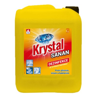 Cormen,  KRYSTAL SANAN, prostředek čistící, proti plísním a bakteriím, 5 L - CNVBSDO055099.png