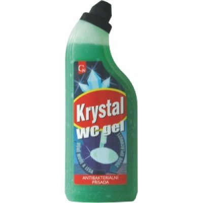 Cormen,  KRYSTAL GEL WC, zelený, 750 ml