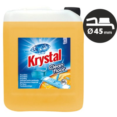 Cormen,  KRYSTAL, prostředek čistící, na podlahy, ALFAalkohol, 5 L - CNVBPAA050099.png