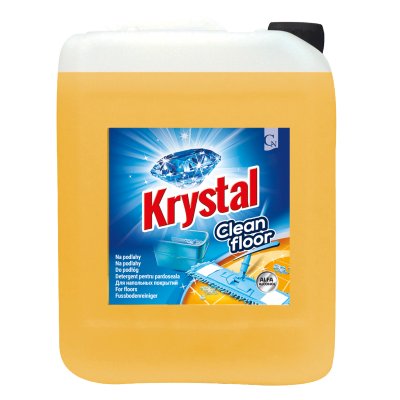 KRYSTAL, prostředek čistící, na podlahy, ALFAalkohol, 5 L
