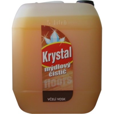 KRYSTAL, čistič mýdlový, na podlahy, včelí vosk, 5 L - základní pohled
