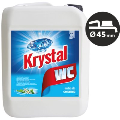 Cormen,  KRYSTAL WC, prostředek čistící, na keramiku, modrý, 5 L - CNVBCAM050097.png