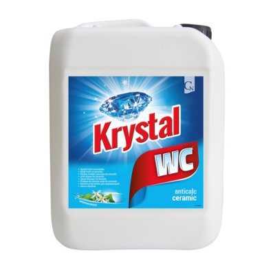 KRYSTAL WC, prostředek čistící, na keramiku, modrý, 5 L