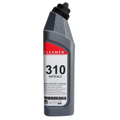 CLEAMEN 310, prostředek čistící, na WC a keramiku, kyselý, 750 ml