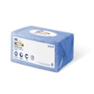 Utěrka průmysl TORK premium, 38x30 cm, 320 ks, modrá