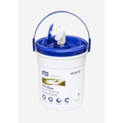 Utěrka průmysl TORK Handy Bucket, vlhčená, na ruce, 58 ks, bílá