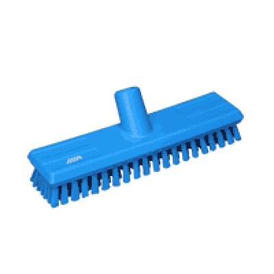 Vikan, kartáč na podlahy průtočný, 270 mm, 121°C, tvrdý, modrý