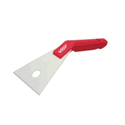 Vikan, špachtle ruční, 100°C, nylon, červená