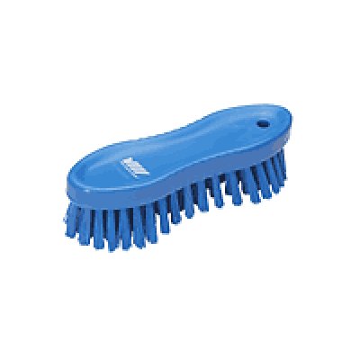 Vikan, kartáč ruční, 170 mm, 121°C, střední, modrý