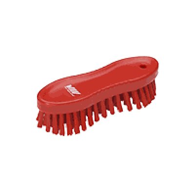 Vikan, kartáč ruční, 170 mm, 121°C, střední, červený