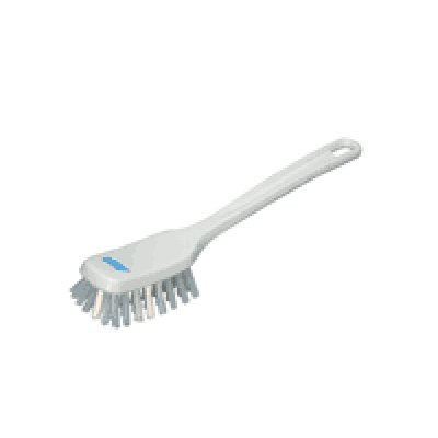 Vikan, malý kartáč s rukojetí, 255 mm, 121°C, střední, bílý