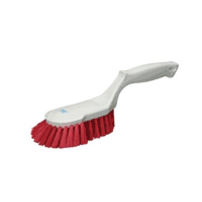 Vikan, kartáč ruční ergonomický, 325 mm, 121°C, tvrdý, červený