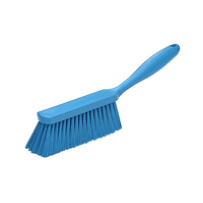 Vikan, smeták ruční, 350 mm, 121°C, měkký, modrý