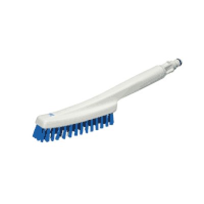 Vikan, kartáč ruční průtočný, 350 mm, 121°C, tvrdý, modrý