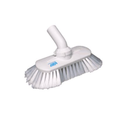 Vikan, kartáč průtočný nastavitelný, 190 mm, 121°C, měkký, bílý