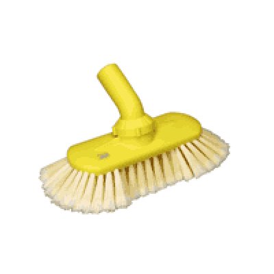 Vikan, kartáč průtočný nastavitelný, 190 mm, 121°C, měkký, žlutý