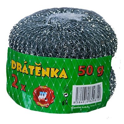 Drátěnka kovová, 50 g, 2 ks
