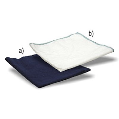 Prachovka flanelová 35 x 35 cm, bílá ( 101020 ) DOPRODEJ