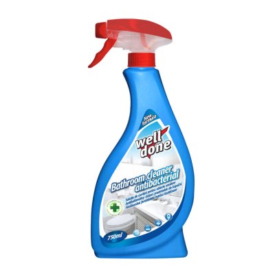 Well Done, přípravek na koupelny 750 ml, antibakteriální