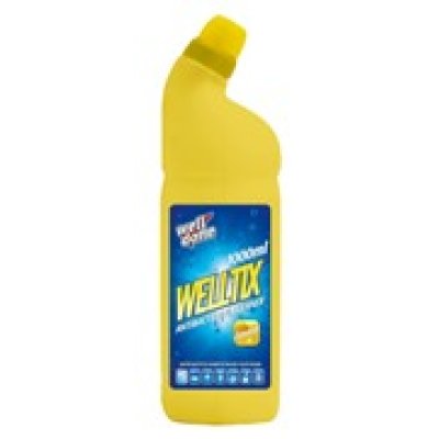 Well Done, Welltix WC čistič 1 l, lemon