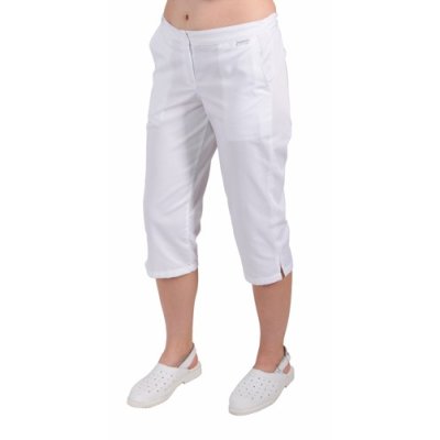 TDX, Dámské kalhoty LUCIE 7/8, VS168, bílé DOPRODEJ poškozené zboží