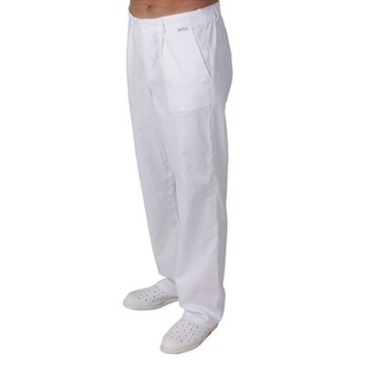 TDX Kalhoty pánské  MARTIN, BA, VS182, bílé - Pánské kalhoty MARTIN - bílé