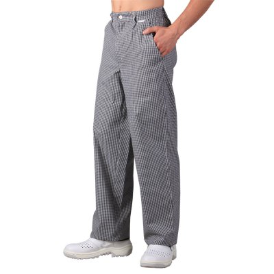 TDX Kalhoty pánské Karel, VS182, černobílé pepito - Pánské pracovní kalhoty KAREL, pepito