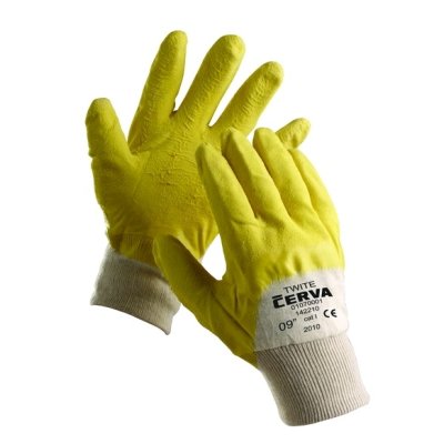 Červa, Rukavice máčené v latexu TWITE - 10