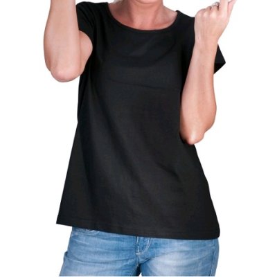 Červa, TARN LADY triko černé, vel. L DOPRODEJ poškozené zboží