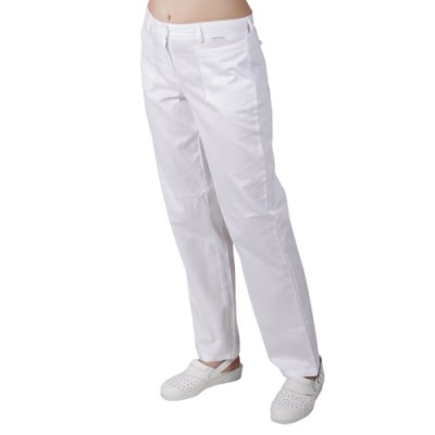 TDX Kalhoty dámské ANETA, BA, VS176, bílé - Dámské kalhoty ANETA - bílé