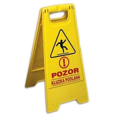 Eastmop, Výstraha "Kluzká podlaha"