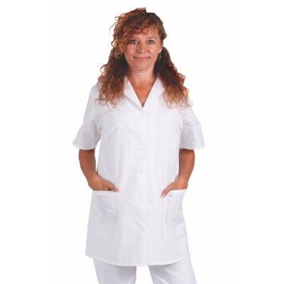 TDX, Dámská košilová halena propínací, VS170, bílá DOPRODEJ - TD0275000000000_01.jpg