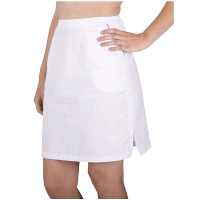 TDX Sukně dámská IVONA, kapsy, BA, VS168, bílá/středně modrá