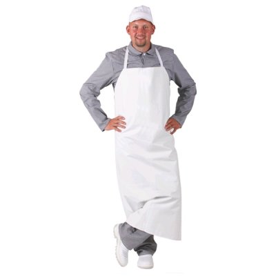 TDX Zástěra s laclem, 88x120cm, pogumovaná, VS182, bílá - TD0063000000000_01.jpg