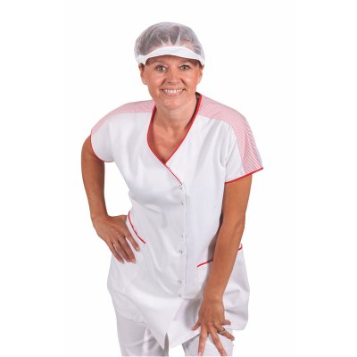TDX Čepice pro kuchaře s kšiltem, BA, bílá - Čepice pro kuchaře s kšiltem 0724, bílá