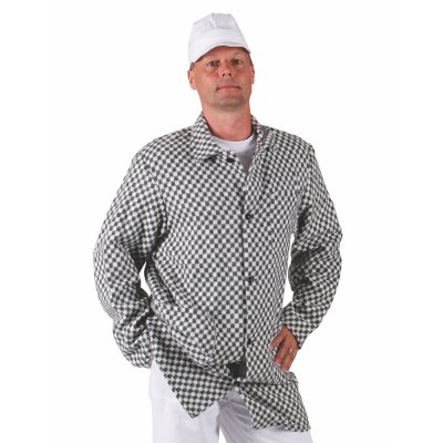 TDX Čepice s kšiltem na gumu, BA, bílá - Pracovní gastro čepice 0722 - bílá