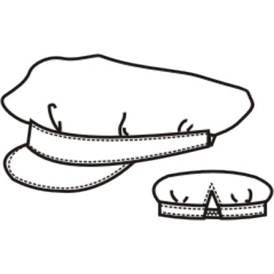 TDX Čepice s kšiltem na gumu, BA, bílá