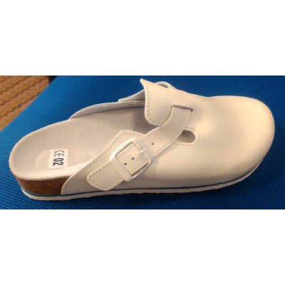 MPM Dámská pracovní obuv, plná špice, volná pata, přezka přes nárt VÝPRODEJ poslední kusy