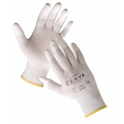Červa, Rukavice nylonové PU prsty LARK - XL AKCE
