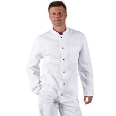 TDX Rondon pánský jednořadý, BA, dlouhý rukáv,VS182, bílý - TD0410820000000_01.jpg