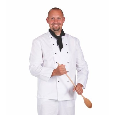 TDX Rondon pánský jednořadý, BA, dlouhý rukáv,VS182, bílý