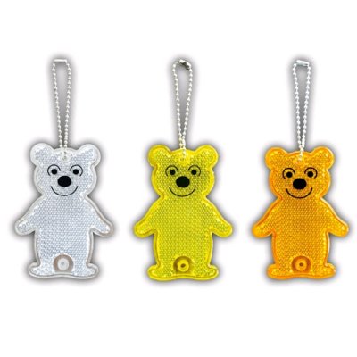 Reflexní přívěšek, odrazka, 5x7 cm