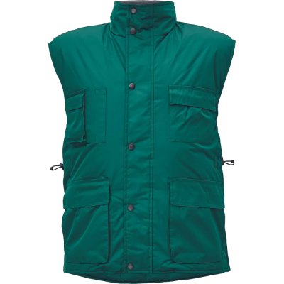 Červa, Vesta unisex zateplená BEAVER, zelená, vel. S-3XL