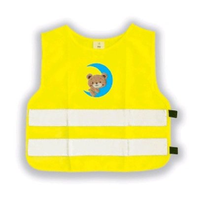 Reflexní dětská bezpečnostní vesta s obrázkem