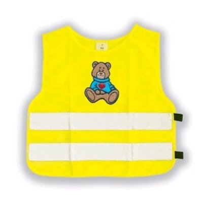 Reflexní dětská bezpečnostní vesta s obrázkem