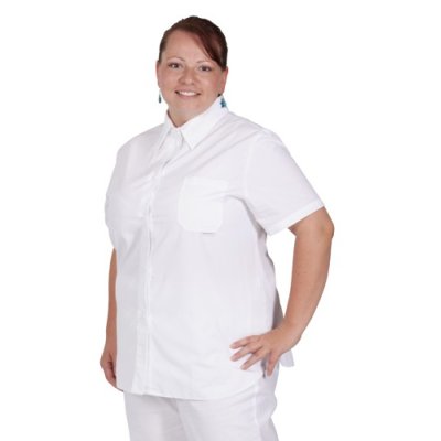 TDX, Dámská košilová halena ALICE, VS168, bílá