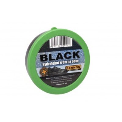 Bennon, Hydrofobní krém Profi POLISH BLACK, 70 ml