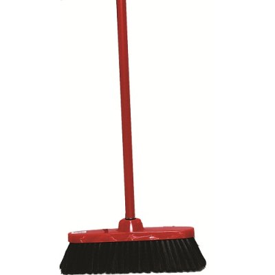 Smeták VIKTORIA 30 cm, tyč hrubý závit 120 cm, plast ( 123016 ) DOPRODEJ