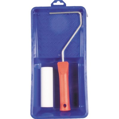 Váleček malířský moltopren 100 mm, držadlo, vana